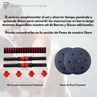 Mancuernas Regulables Juego de Pesas Ajustables para Entrenamiento de Fuerza en Casa - details 8