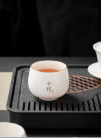Juego especial para el hogar de porcelana blanca de jade gordo de oveja maestra de cerámica, taza de degustación de té para una sola persona, conjunto con caja de regalo - details 8