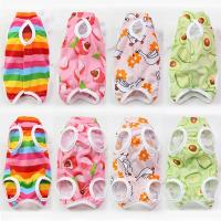 Traje de esterilización para destete de gatos, mono para perros pequeños y gatos, ropa de recuperación antipérilo después de la cirugía, ropa para el cuidado de mascotas con estampado bonito - details 20