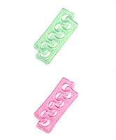 KADS Separadores de dedos de silicona suave, espaciador de dedos para manicura y pedicura, herramientas flexibles para pies y manos, 2 unids/lote por par - details 3
