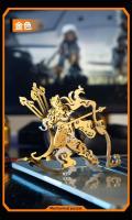 Rompecabezas de metal tridimensional 3D, personaje robótico, modelo ensamblado a mano DIY, juguete para regalo - details 7