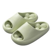Novedad de verano, zapatillas de masaje para mujer, moda 2025, suela gruesa, zapatillas de playa antideslizantes, sandalias de nube cómodas y suaves, tanto para interior como para casa - details 0