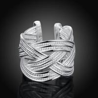 Andara Anillo de Plata Esterlina  Diseño Trenzado Interweaved Ideal para Mujeres - details 2