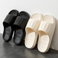 Zapatillas de suela suave de EVA para hombre y mujer, chanclas cómodas, sandalias de playa de verano, zapatos antideslizantes para el baño y el hogar - details 7