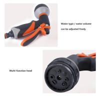 Pistola De Agua Para Jardín Con Alta Potencia Limpieza De Vehículos Ajustable Plástico Herramienta De Jardinería Y Lavado De Coche - details 1