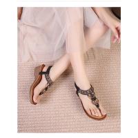 Sandalias Gladiador Mujer con Plataforma |   Zapatos Étnicos Abiertos de Verano 2024, Diseño Elegante para Vacaciones en Playa y Viajes Turísticos - details 19