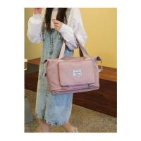 Bolsa de viaje de gran capacidad de las mujeres de gran tamaño de la barra de lazo portátil viaje de negocios bolsa de almacenamiento de entrega portátil bolsa de fitness deportiva bolsa de lona - details 29