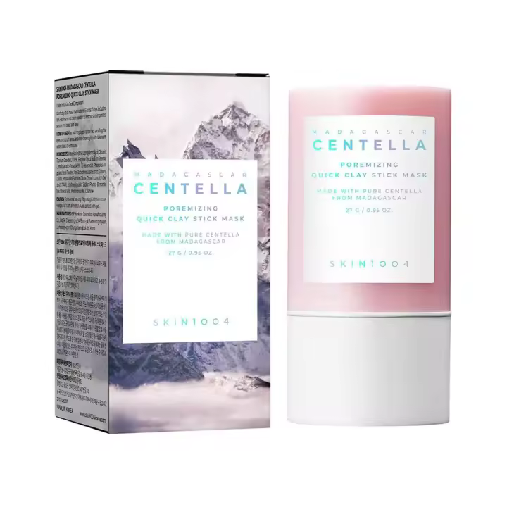 Centella Silky Fit Sun Stick SPF50+ PA++++ Mascarilla de arcilla de limpieza profunda Stick minimizador de poros mascarilla Facial calmante cuidado de la piel 20/27g - 1