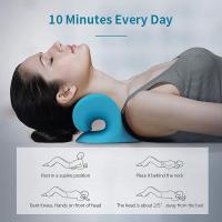 Almohada de Chiropraxia Almohada de Relajación para Cuello y Hombros Dispositivo de Tracción para Aliviar Cervical y Hombros - details 0