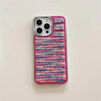 Funda protectora completa anticaída para teléfono iPhone, funda Simple de felpa de Color sólido adecuada para iPhone 14, 15, 13, 12 Pro Max, Otoño e Invierno - details 6