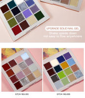 NAILCO-Juego de paleta de esmalte de uñas, barniz de Gel UV semipermanente para salón de belleza, 16 colores - details 5