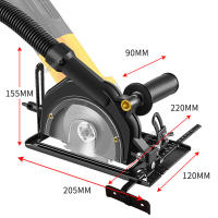 Soporte Universal para amoladora angular, Base de corte hine para carpintería, bricolaje - details 12