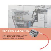 Elementos calefactores de acero inoxidable para máquina de inyección de plástico, calentador de banda de Mica, 35x45mm, 220V, 150W, 2 unidades por lote - details 7