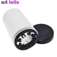 Taza y soporte de limpieza de cepillo para arte de uñas, aplicador de esmalte acrílico de Gel UV, taza de lavado - details 0