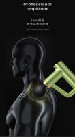 Nuevo Mini Membrana de Cuello + Masajeador Profesional Muscular Masaje de Vibración Relajante Pulsera de Agarre Pistola de Fascia - details 5