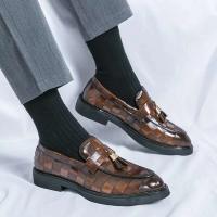 Producto más vendido 2025, zapatos de hombre clásicos de oficina de cuero genuino Oxford estilo caminar italiano de lujo - details 3