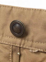 Pantalones cargo de algodón grueso con bolsillos para hombre, rectos, informales, - details 6