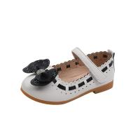 Zapatos planos de cuero para niñas pequeñas, zapatillas clásicas de princesa con lazo, a la moda, para primavera y verano, 2024 - details 20