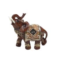 Estatua dorada de la suerte, estatuilla de riqueza, regalo, decoración del hogar, escultura de elefante Feng Shui - details 40