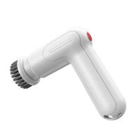 Cepillo de limpieza multifuncional recargable por USB, pulidor de mano para coche, eléctrico, inalámbrico - details 1