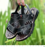 Sandalias para hombres2025Verano Nueva Moda Versátil Antideslizante Suela Suave Resistente al Desgaste Transpirable Suela Gruesa Zapatos de Playa Casuales - details 1