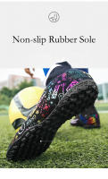 Zapatos de fútbol de alta calidad para hombres, botas de fútbol de la sociedad, cornamusas de entrenamiento al aire libre antideslizantes de hierba, zapatillas de Futsal, calzado deportivo Unisex - details 7