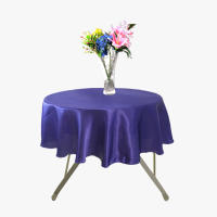 Mantel de Satén Multicolor de 145cm Ideal para Bodas, Fiestas, Decoración de Mesa de Hogar - details 10