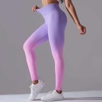 Pantalones de yoga de cambio gradual, malla sin costuras para deportes de gimnasio de cintura alta para mujer, control del vientre, entrenamiento para correr - details 32
