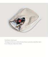 Bolso vintage para mujer, correa ajustable para el hombro, bolso blanco minimalista de gran capacidad para el trabajo, salidas informales - details 2