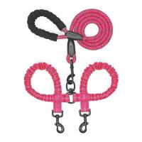 WALK 2 Correa dos CORREAS ACOPLADOR para pasear perros con doble correa - details 16