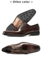 Waterdrop ofrece zapatos casuales planos de cuero genuino de alta calidad, zapatos con cordones suaves para hombres de nueva marca - details 2