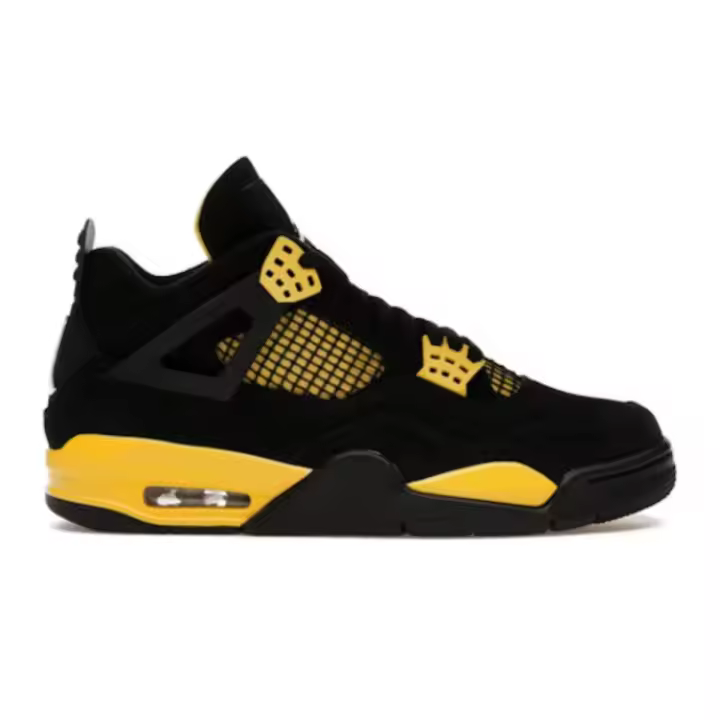 Zapatillas deportivas Hombres Mujeres 4 Retro Thunder Zapatos de baloncesto Zapatillas Tamaño 36-47 - 1