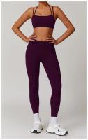 Pantalones de yoga ajustados de secado rápido, chorro de arena, estiramiento abdominal, levantamiento de cadera, pantalones deportivos de cintura alta, pantalones deportivos para correr - details 12