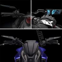 Para Yamaha MT-07 MT07 MT 07 motocicleta nuevo patrón de alta calidad CNC espejo retrovisor ala fija - details 0