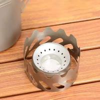 Protector contra el viento portátil adecuado para estufa de Alcohol, soporte ultraligero, parabrisas, suministros para acampar y senderismo al aire libre - details 5