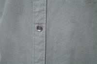 Camisa de algodón para hombre, camisa informal de moda, color sólido, manga larga, Primavera - details 8
