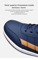 Zapatos casuales de cuero para hombre, zapatillas de deporte para exteriores, zapatos para caminar para todas las estaciones, suela suave, moda - details 8