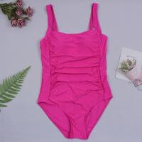 Trajes de baño grandes de una pieza, traje de baño cerrado de talla grande, trajes de baño de cuerpo femenino con realce para piscina, ropa de playa, traje de baño para mujer - details 11