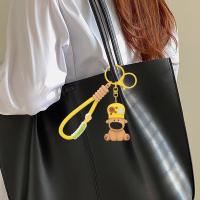 LLavero de perro pequeño de resina, decoración de bolsa antipérdida, colgante de llave de Animal para perro, baratija, llavero de perro de dibujos animados de corazón para niña, regalos pequeños - details 4