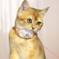 Aliviar la ansiedad Collar de provocación de gatos con láser inteligente Collar de provocación de gatos eléctrico interactivo LED infrarrojo libera las manos - details 13