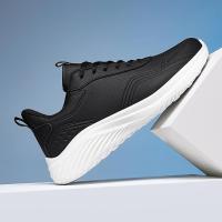 Zapatillas de deporte con amortiguación de cuero zapatos para correr casuales ligeros para hombres zapatos para hombres de otoño e invierno - details 3