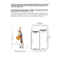 Colgante de paquete de pan alcalino Beiguo Kesong, accesorios para llavero - details 1