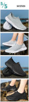 Zapatillas de Malla Transpirable para Hombres Zapatos Casuales Antideslizantes para Exteriores - details 4