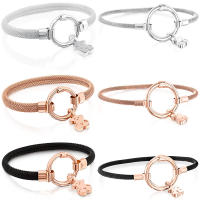 Pulsera de Oso de Plata Esterlina S925 Diseño Exquisito de Trenza de Moda Europea y Americana - details 0