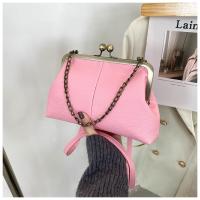 Nueva Bolsa de Concha 2025 Patrón de Lichi, Clip de Cadena, Bolso de Mano para Mujeres Sencillas - details 56