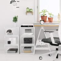 Organizadores de Zapatos Apilables con Puerta Juego de 6, Plástico, Hasta Talla 46, 28 x 36 x 22 cm, Negro - details 17