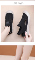 Zapatos de las mujeres 2025 de suela suave sin pies cansados ​​zapatos transpirables de las mujeres zapatos de primavera y otoño nuevos zapatos de plataforma de un pedal zapatos perezosos de las mujeres - details 8