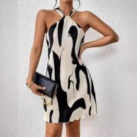 Vestido de verano sin mangas para mujer, moda informal, vestidos estampados - details 4