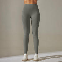 Leggings de yoga sin costuras para mujer, ropa deportiva de entrenamiento, pantalones deportivos de cintura alta - details 28