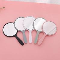 Espejo de maquillaje de mano, espejo de tocador redondo con mango, espejo compacto de mano, espejo cosmético para mujer, 1 ud. - details 3